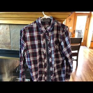 Small Nordstrom plaid button-up Long sleeve